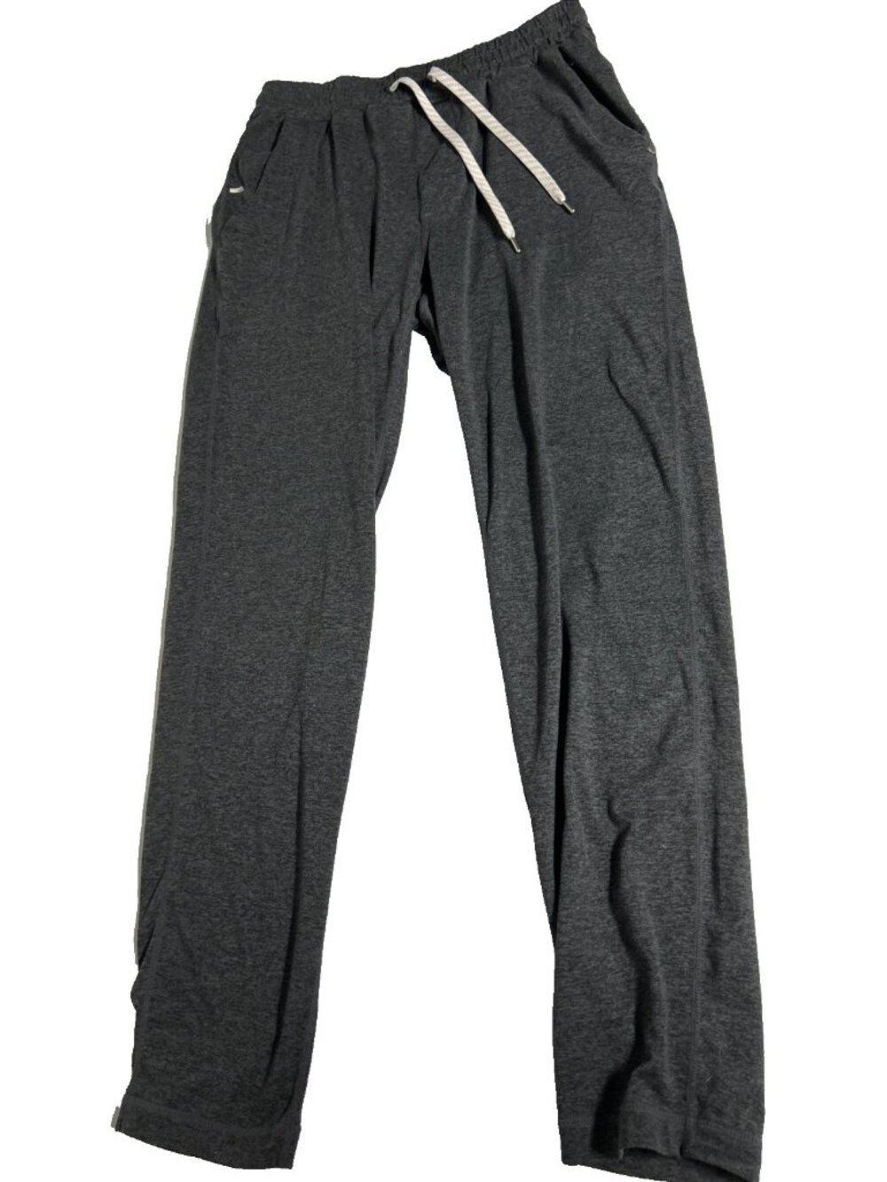 Vuori Pull On Drawstring Activewear Pants Gray Mens Or Womens See Measurements